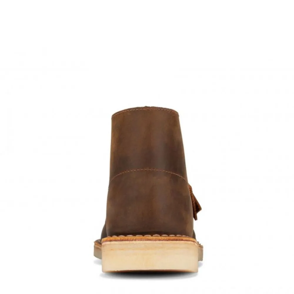 Clarks Men's Desert Boot in Beeswax Comfort Pad Cushioned Step Work Commute