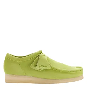 Seamless Comfort City Walking Comfort Insoles Clarks Men's Wallabee in Lime Suede Sporty Vibes