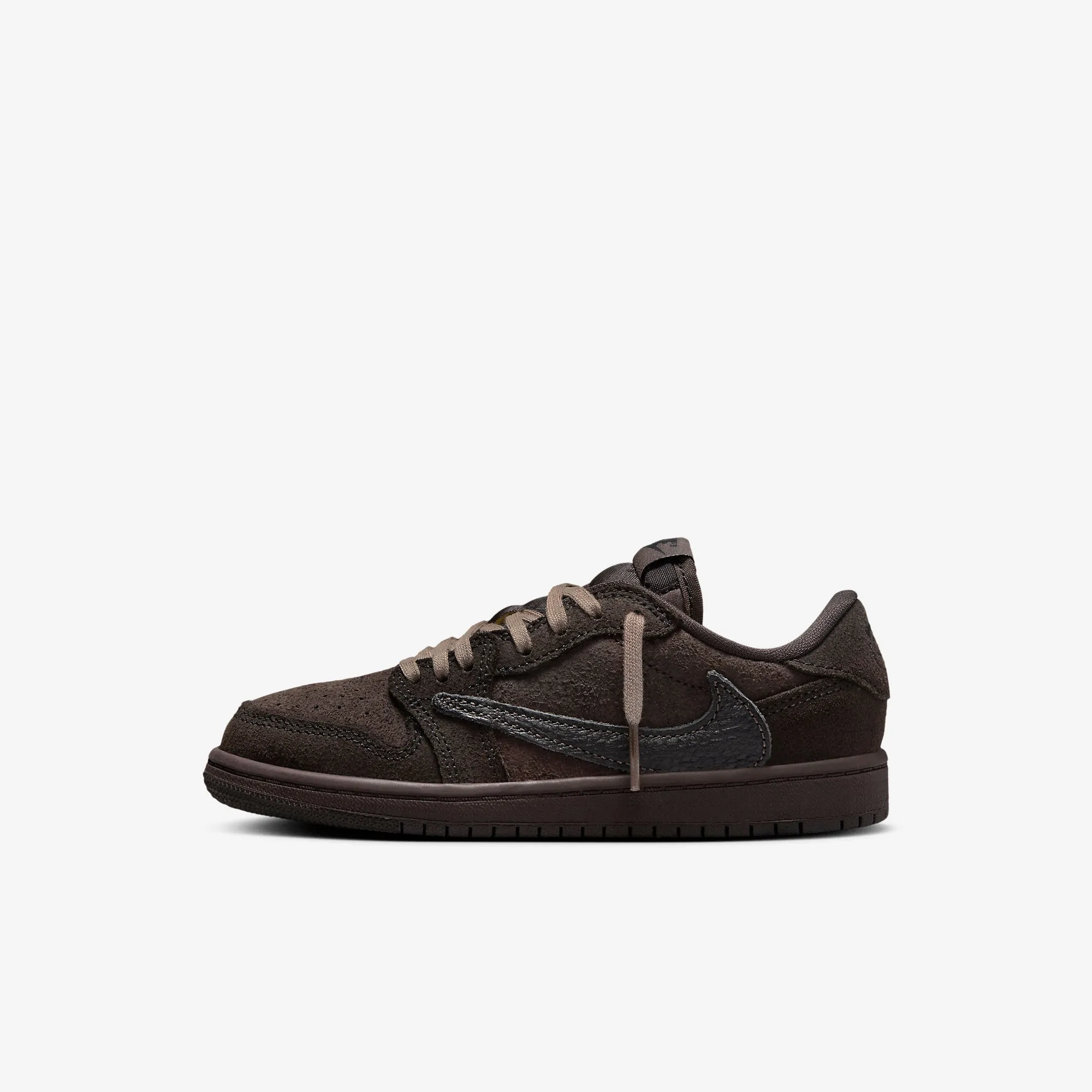 (PS) Air Jordan 1 Low OG SP x Travis Scott 'Velvet Brown' (2024) DO5442-202 Track Run Ice Guard