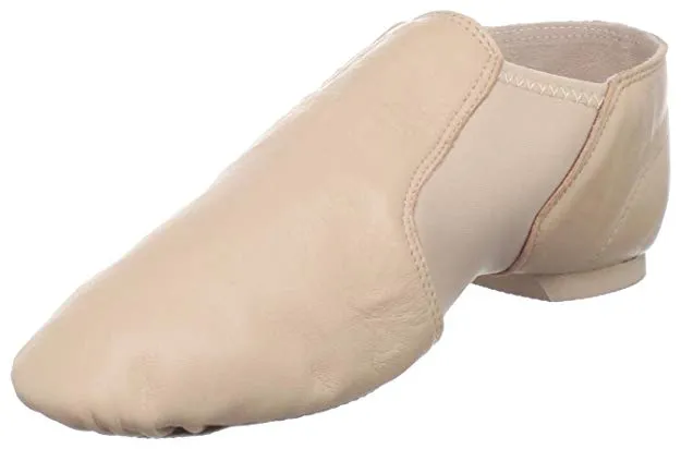 Javier -- Split Sole Jazz Slip-On -- Pink group walk Comfort toe