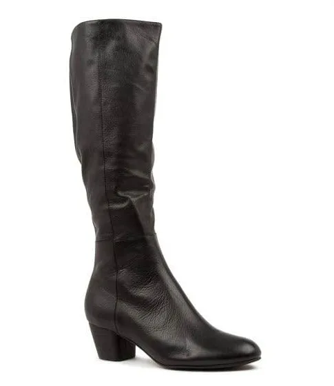 Dyan Long Boot By Django & Juliette Rugged Style Lace-Up Closure