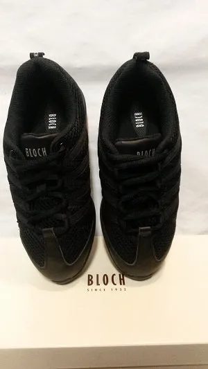 Ricky -- Split Sole Dancesneaker -- Black Spanish Bold