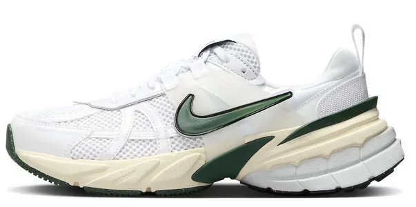 Nike V2K Run White Platinum Tint (Women's) Leather Ventilated Mesh Cold Weather