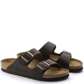 Comfort and style Birkenstock Arizona Oiled Leather in Habana Slide Ease Sporty Outdoor Footwear
