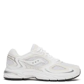 Saucony Grid Jazz 9 Suede in White Dance Fit Bright tone