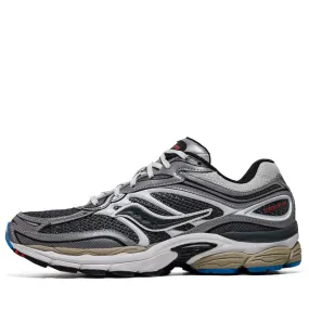 marathoning running gear Secure Base Saucony Progrid Omni 9 - Grey/Silver