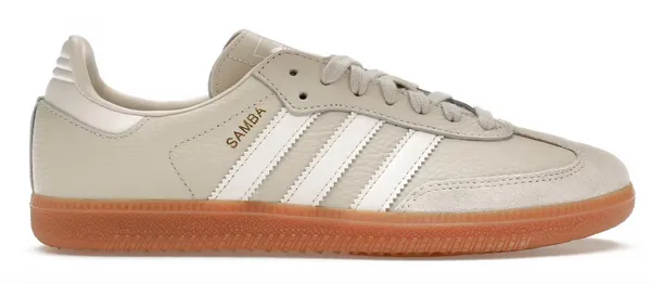 adidas Samba OG Aluminum Gum (Women's) Ankle Support