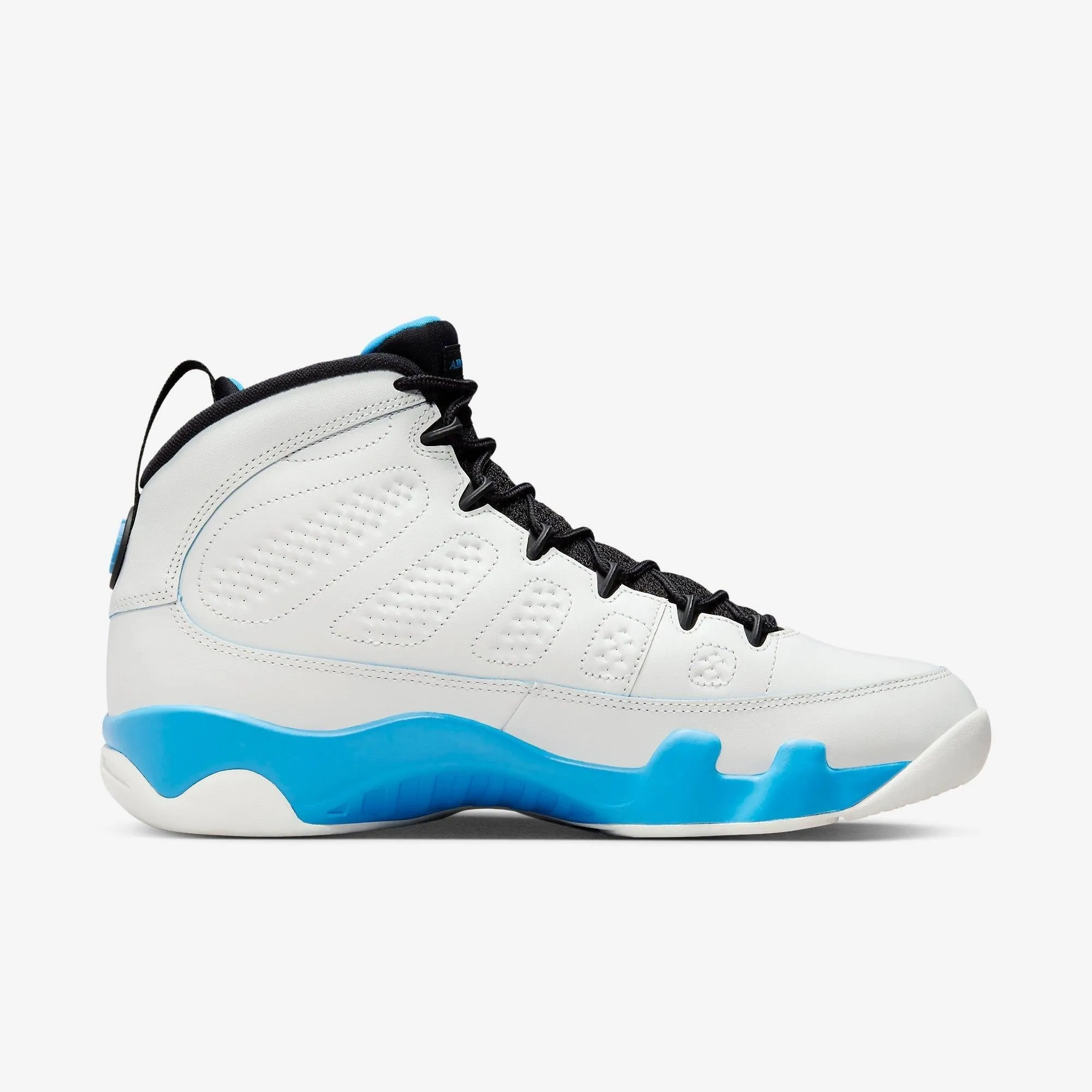Comfort Stand (Men's) Air Jordan 9 Retro 'Powder Blue / UNC' (2024) FQ8992-101 Zip Up Surf Step