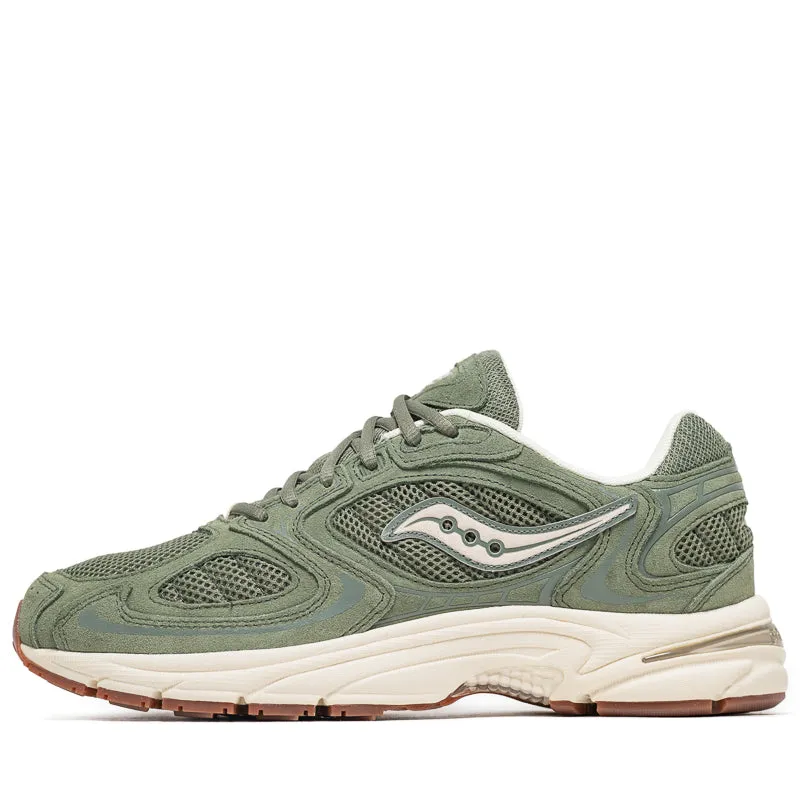 Saucony Grid Jazz 9 - Olive/Off White Comfortable Toe