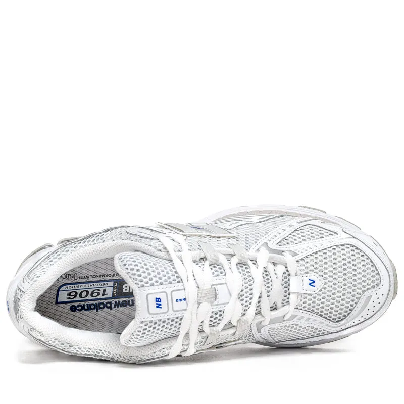 New Balance 1906R - White/Team Royal neutral running shoes