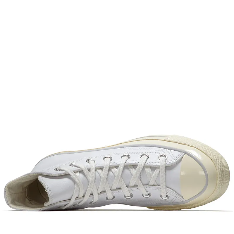 Cliff Edge Family Time Converse Chuck 70 Leather - White/Fossilized