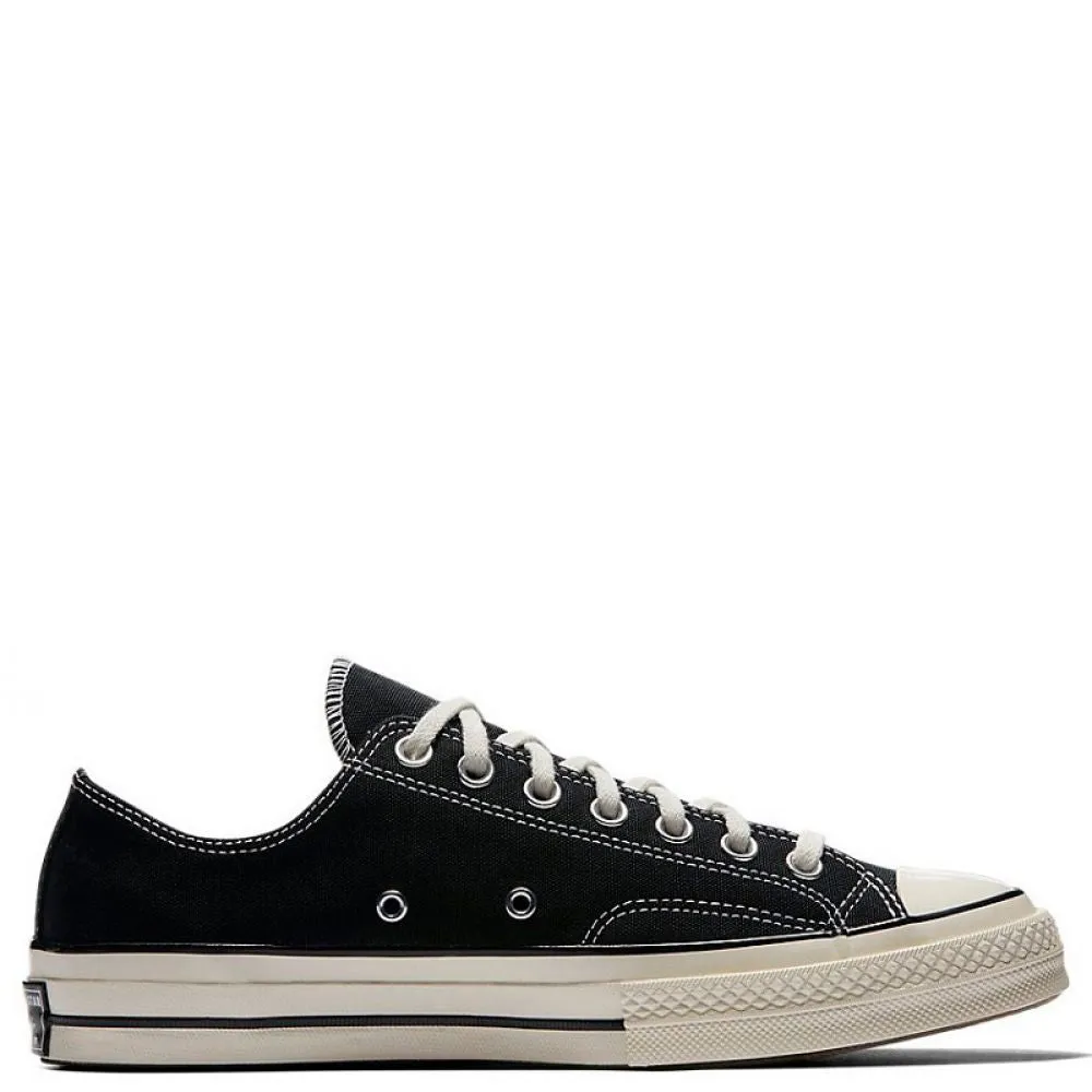 Sport Ease Converse Chuck 70 Low in Black/Egret/White Travel Light