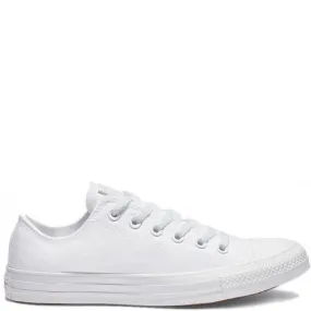 Shiny Gem Converse Chuck Taylor All Star Low Top in White Mono Ultimate Relaxation