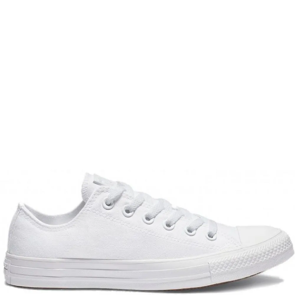Shiny Gem Converse Chuck Taylor All Star Low Top in White Mono Ultimate Relaxation