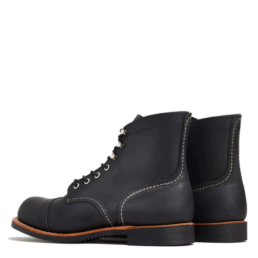 Red Wing Men's Iron Ranger 8084 in Black Casual Wear Versatile Choice