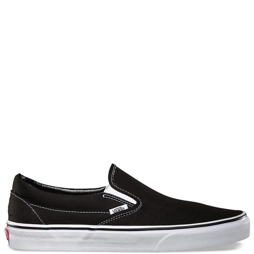 Vans Slip-On in Black Supportive frame Sandal Lining