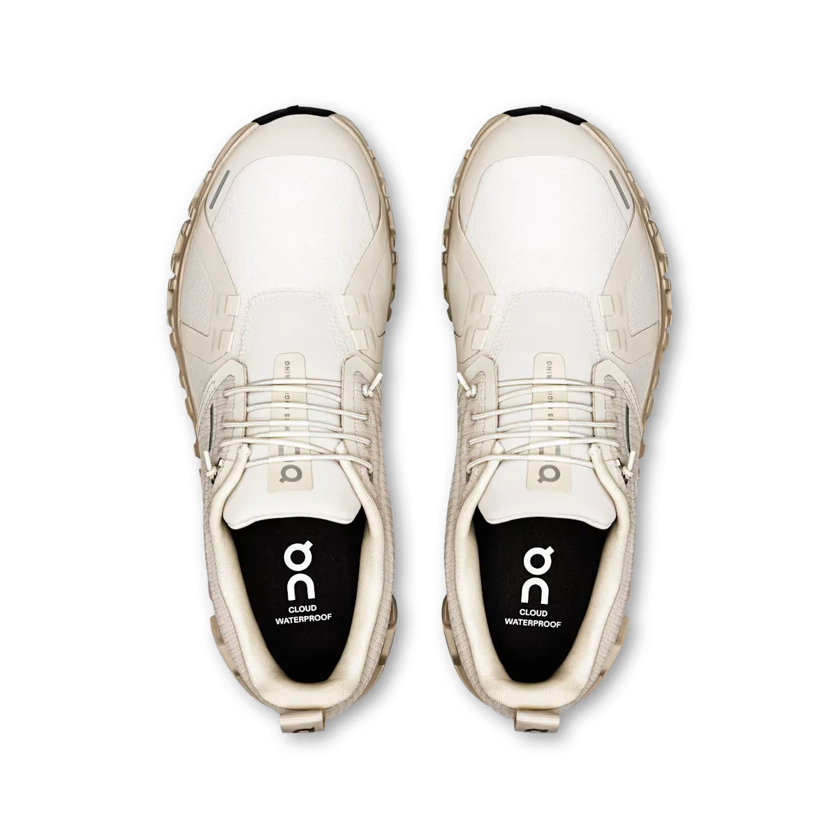 On Running Cloud 6 Waterproof Pearl Cream (Women's) Classic New Drop