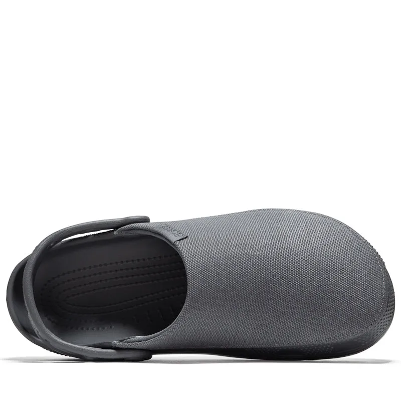 Crocs Crafted Clog - Black Sand Shine Tone Lace Up