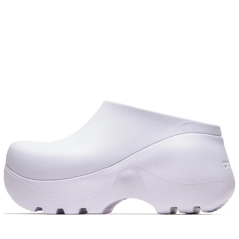 Energy Walk Non Slip Standing Workers Crocs Hydra Clog - Frosted Grape