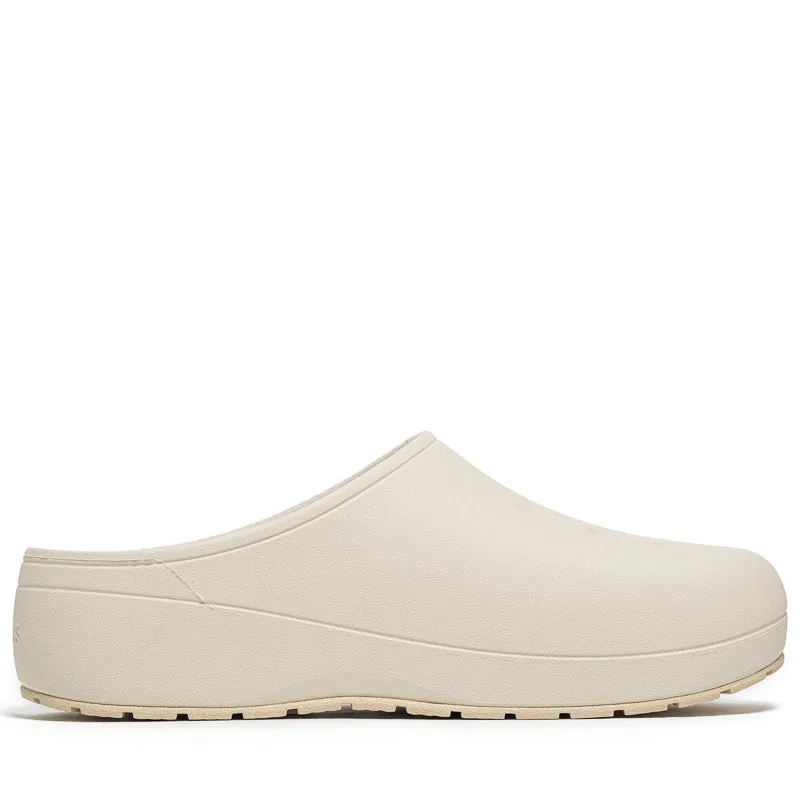 Slip On Style Slip Resistant All Weather Crocs Classic Quiet Clog - Stucco