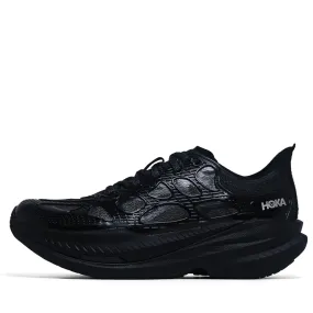 Elastic Material Hoka Mach X Caged - Black/Midnight Blue