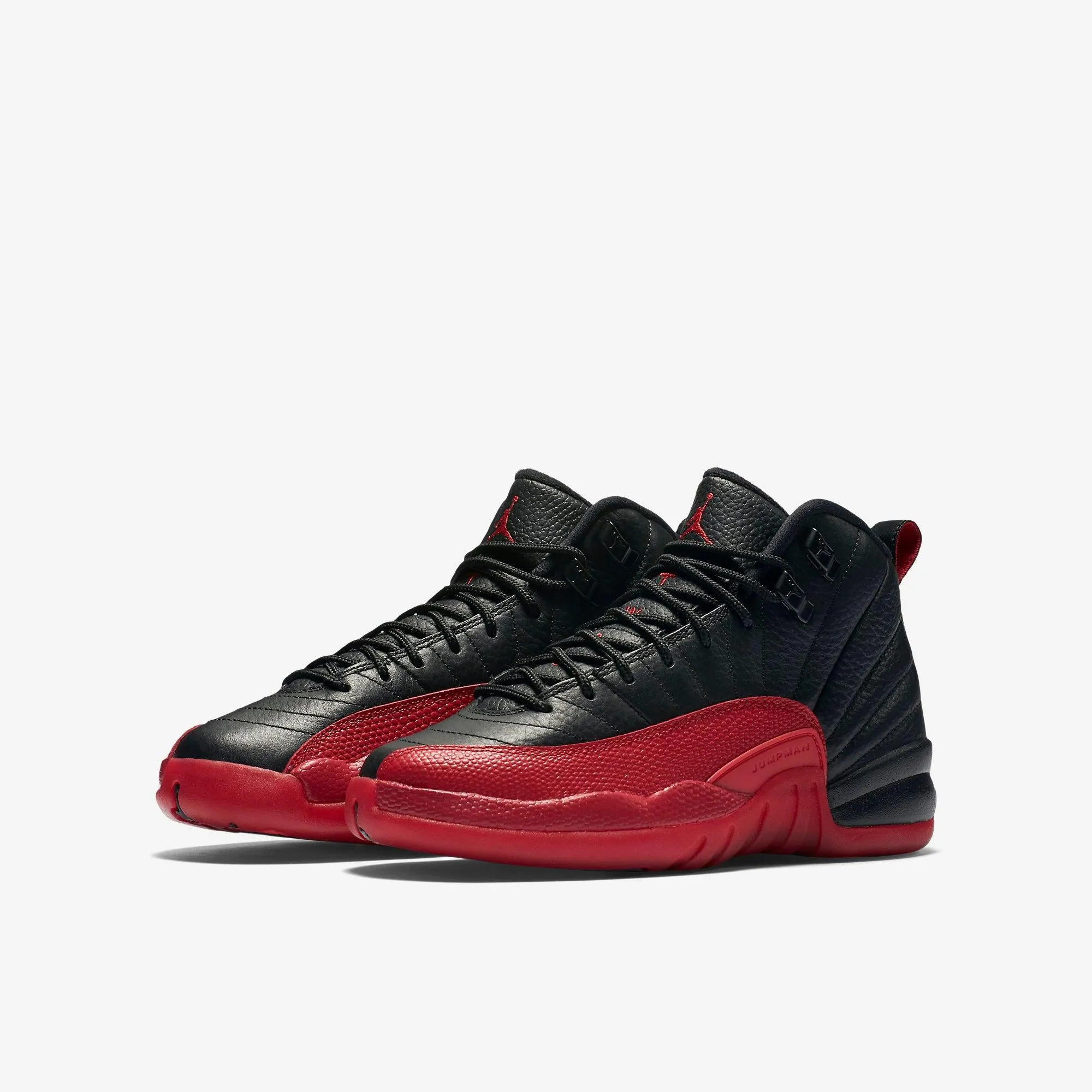 Twist Free Motion (GS) Air Jordan 12 Retro 'Flu Game / Bred' (2025) 153265-002-25 Flex Control Pads