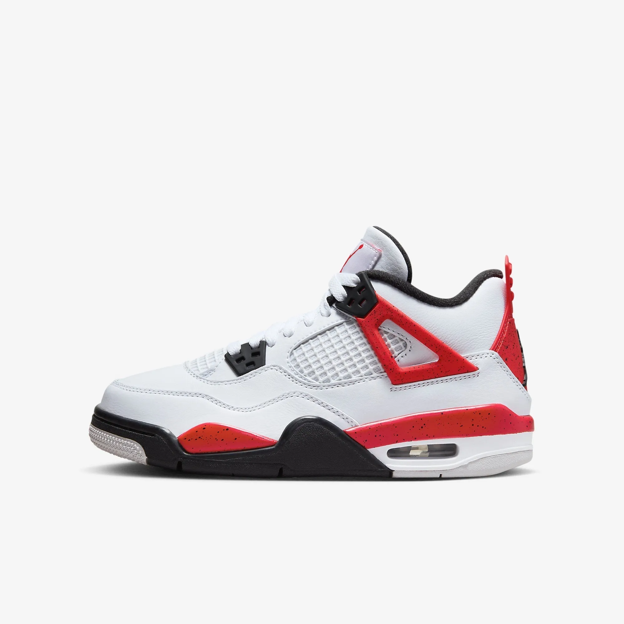 (GS) Air Jordan 4 Retro 'Red Cement' (2023) 408452-161 RoadRunning