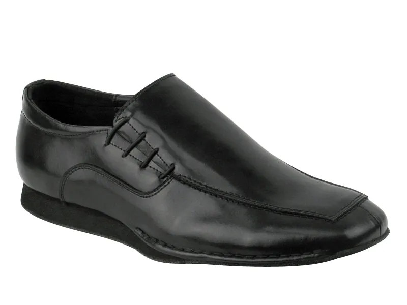 Sancho -- Unisex Side Tie Salsa Oxford -- Black Dry Base