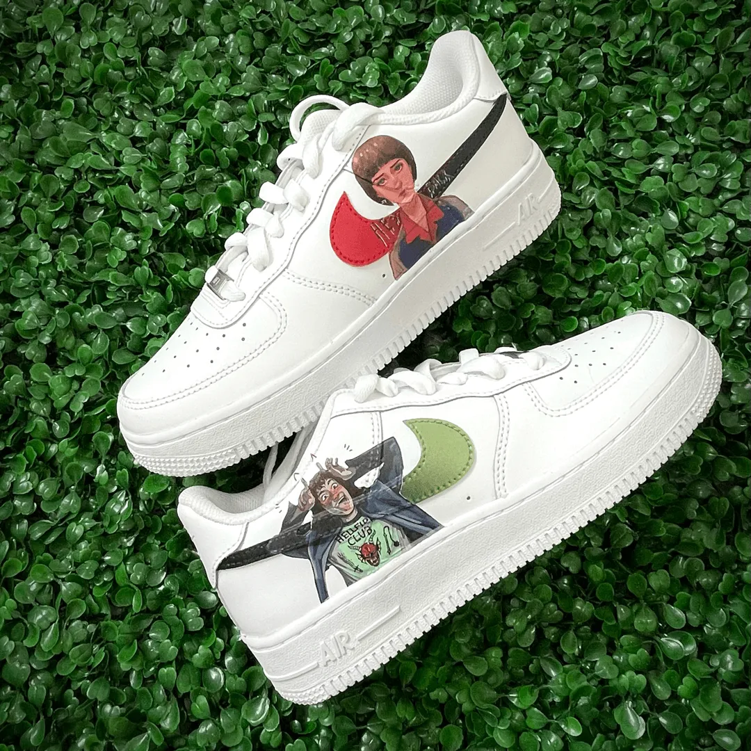 Corner Style Rubber Sole Custom Stranger Things Airforce 1