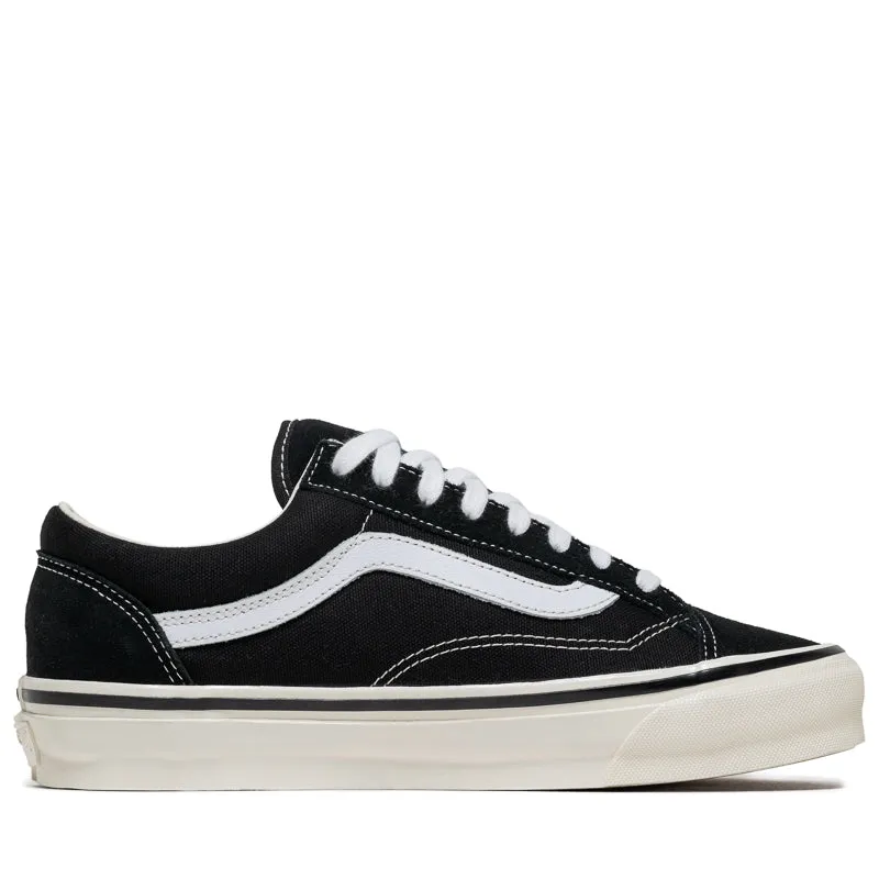 Vans LX Old Skool 36 - Black/Marshmallow Sweat Resistant Standing Workers Rain Safe