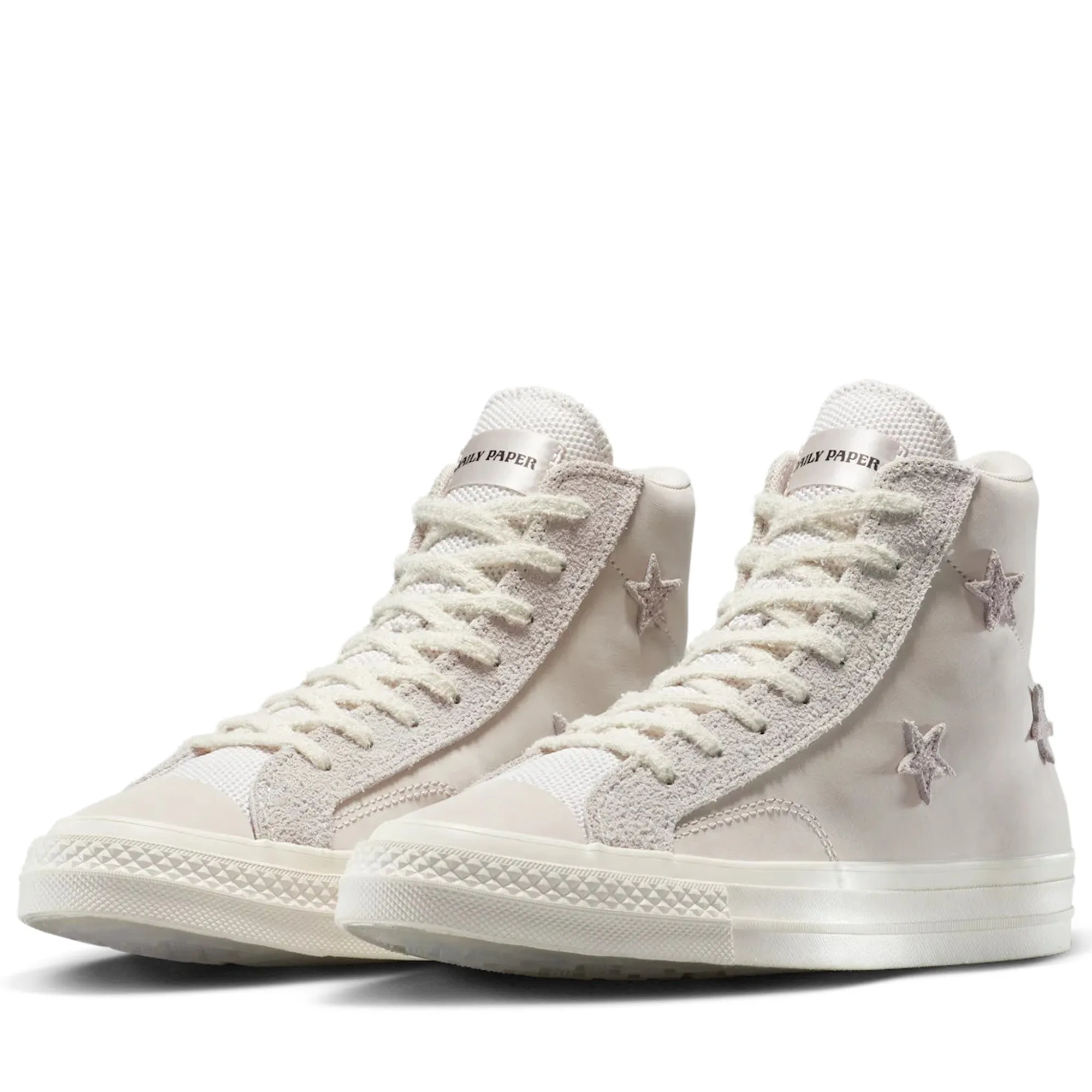 Daily Paper x Converse Star Player 76 Hi - White Sand/Egret Hiking All Weather Urban Walkers