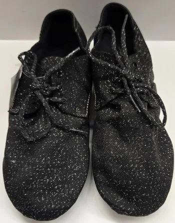 Energy Boost Derby II -- Canvas Split Sole Jazz Oxford -- Black Shimmery