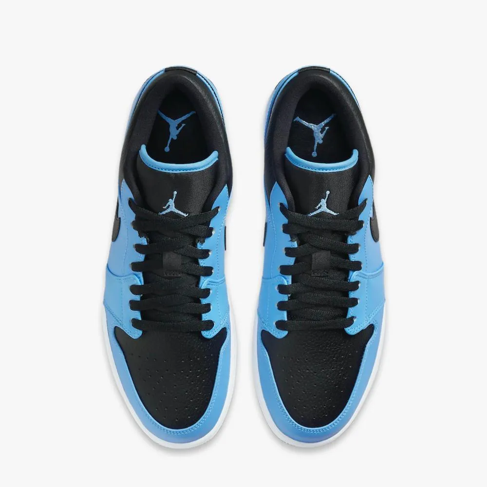 (Men's) Air Jordan 1 Low 'UNC University Blue' (2021) 553558-403 Wool Warm
