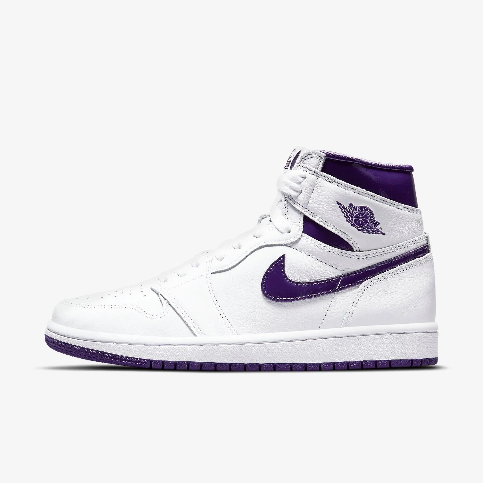 (Women's) Air Jordan 1 Retro High OG 'Court Purple' (2021) CD0461-151 Desert Cool