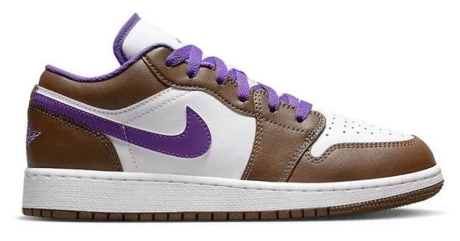 Style Goal Nike Air Jordan 1 Low "Brown and Purple" (GS)