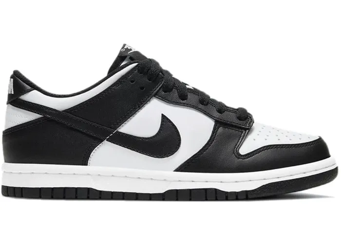 Toe box Dunk Low Retro White Black (GS) ??Panda??