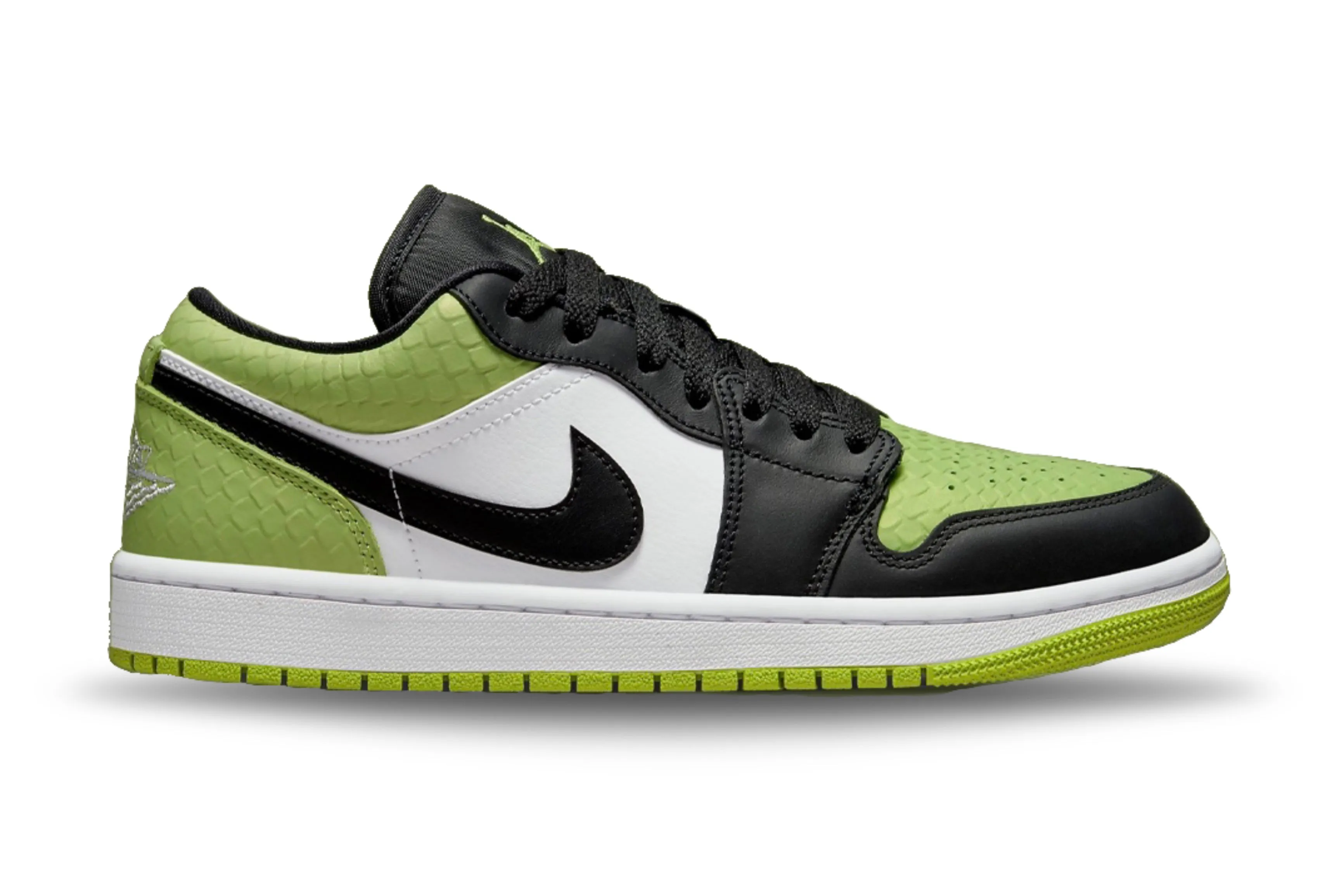 Adjustable Air Jordan 1 Low Alligator Skin (W)