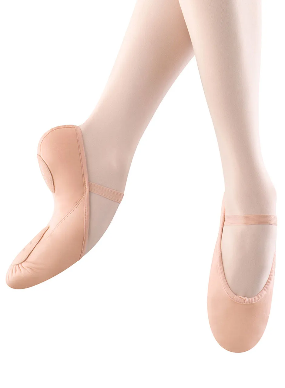 Neo Hybrid Leather/Neoprene Split Sole Ballet -- Pink Elastic Mix Hue