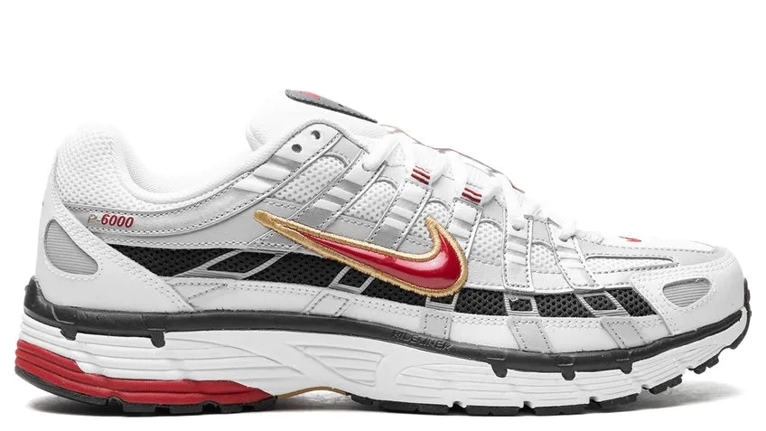 Balance Fit Nike P-6000 Platinum Varsity Red