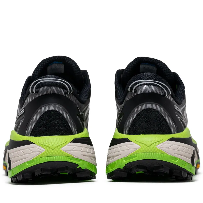 Pro - grade Hoka U Mafate Speed 2 - Black/Electric Green