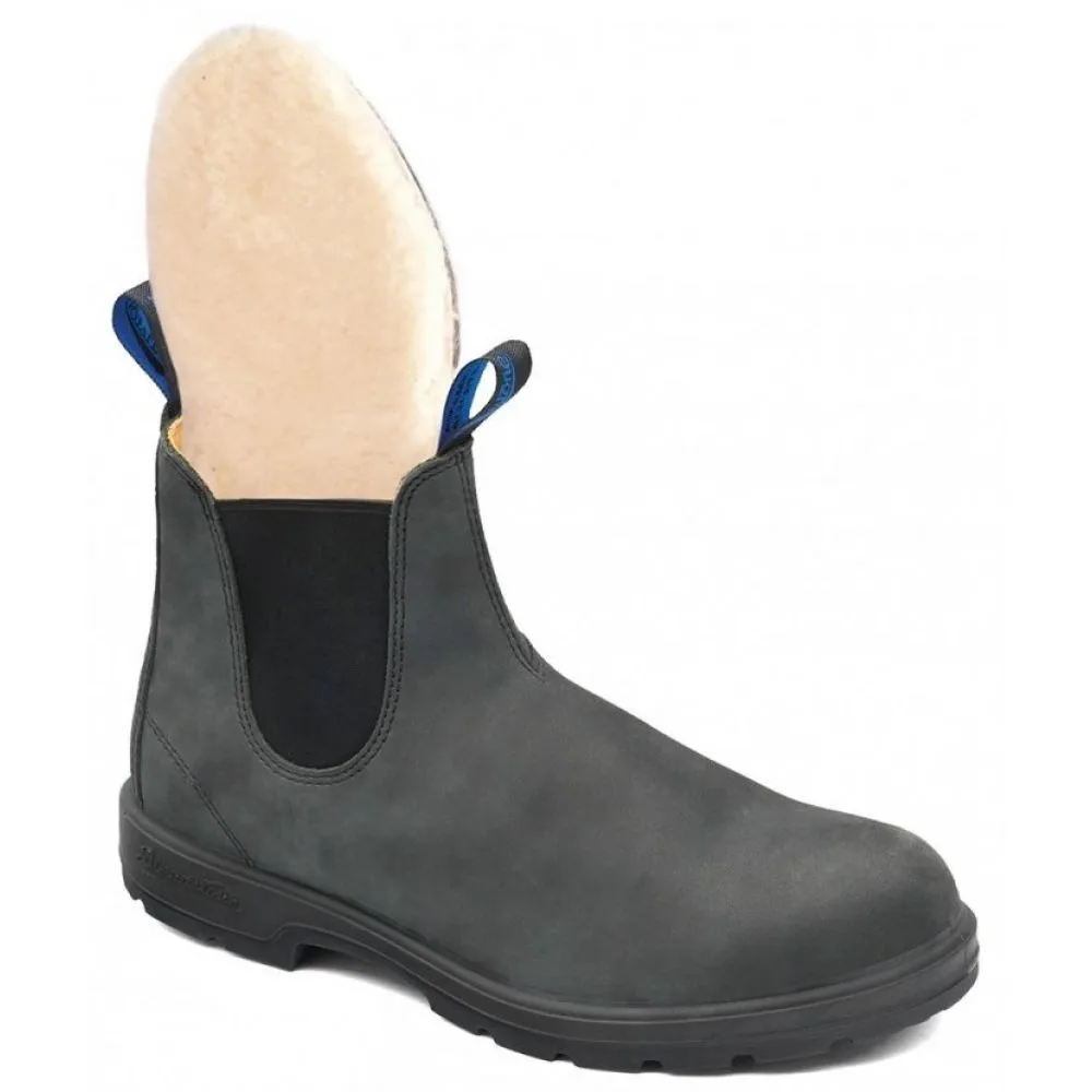 Smart Design Stable Support Urban Commute Winter Proof Stability Blundstone Winter Thermal Classic 1478 in Rustic Black