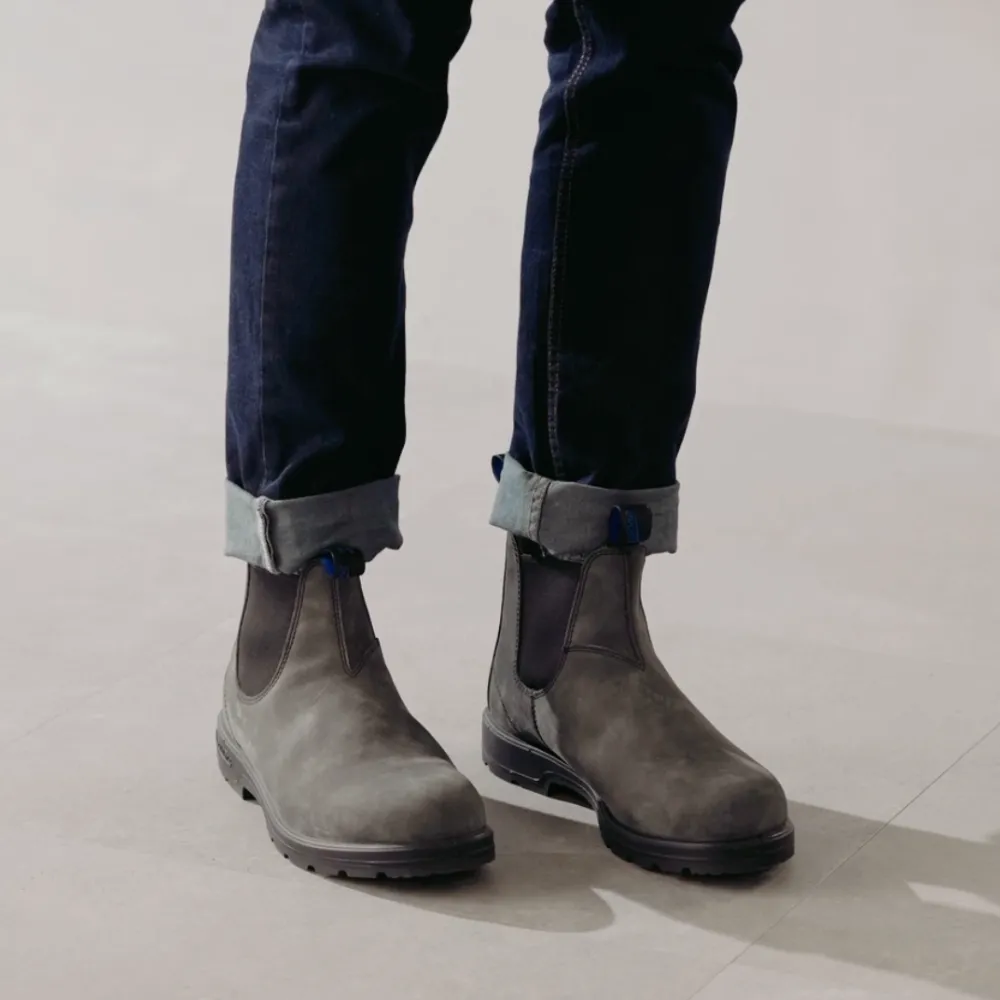 Energy Return Cushion Blundstone Winter Thermal Classic 1478 in Rustic Black Reinforced Form Mountain Climber