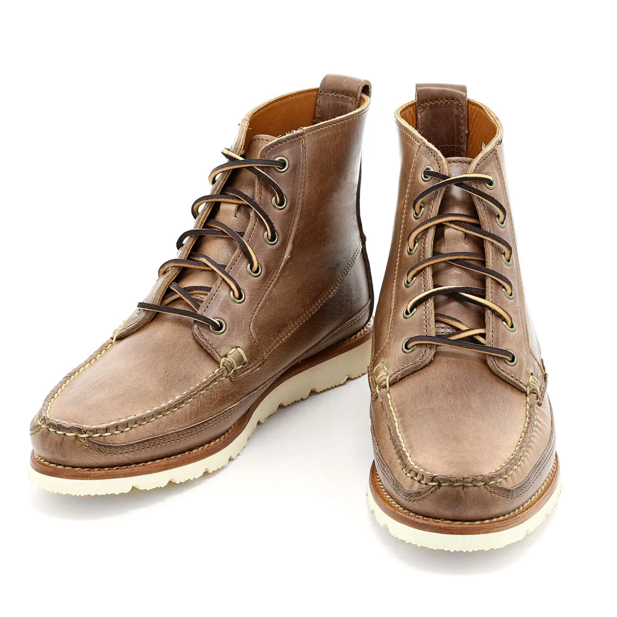 Harrison Boot Redux - Natural Mud Resistant Backcountry Camper All Weather Functional Minimalist