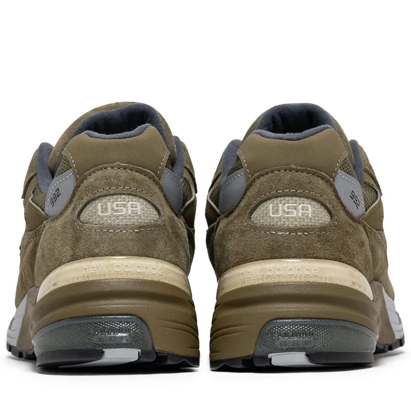 New Balance Made in USA 992 - Dark Camo/Covert Green EverydayUse provide support