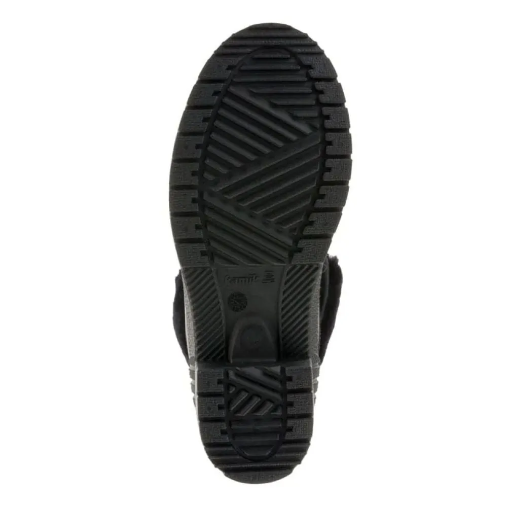 Ergonomic Feel Kamik Women's SiennaF2 in Black Smooth Soles