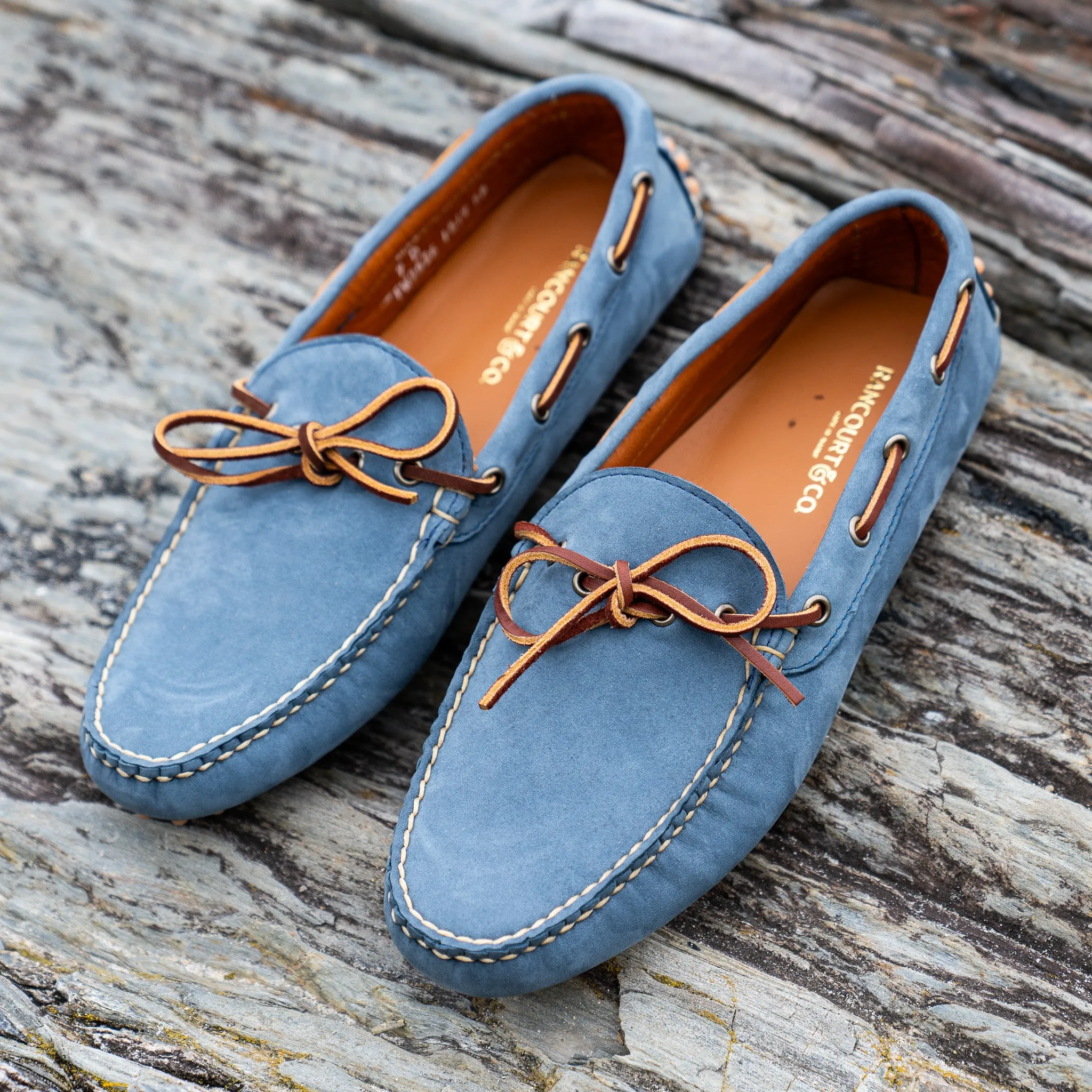 Durable Shell Active Nomad Dirigo Driving Moc - Harbor Blue Montorso