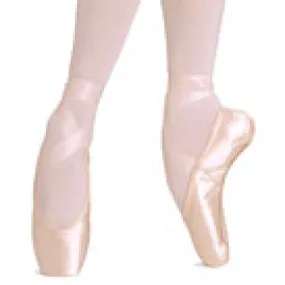 European Balance -- Pointe Shoe -- Pink Satin warm glow Stable Step