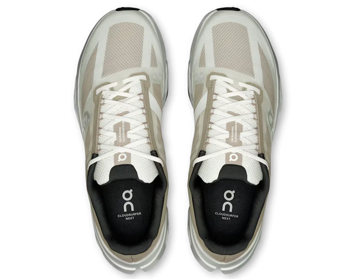 Brave Walk Stretch Fabric Active People On Running Cloudsurfer Next Fog Ivory (Women's)