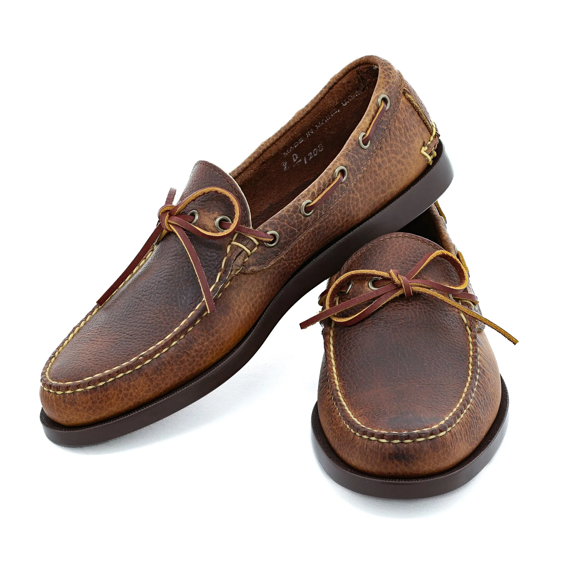 High Traction All Day Worker Thermal Core Hiking Trails Gilman Camp-Moc - Medium Brown Buckaroo