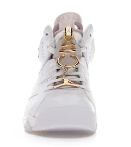 Durable Build Airport Travel Jordan 6 RetroGold Hoops (W)